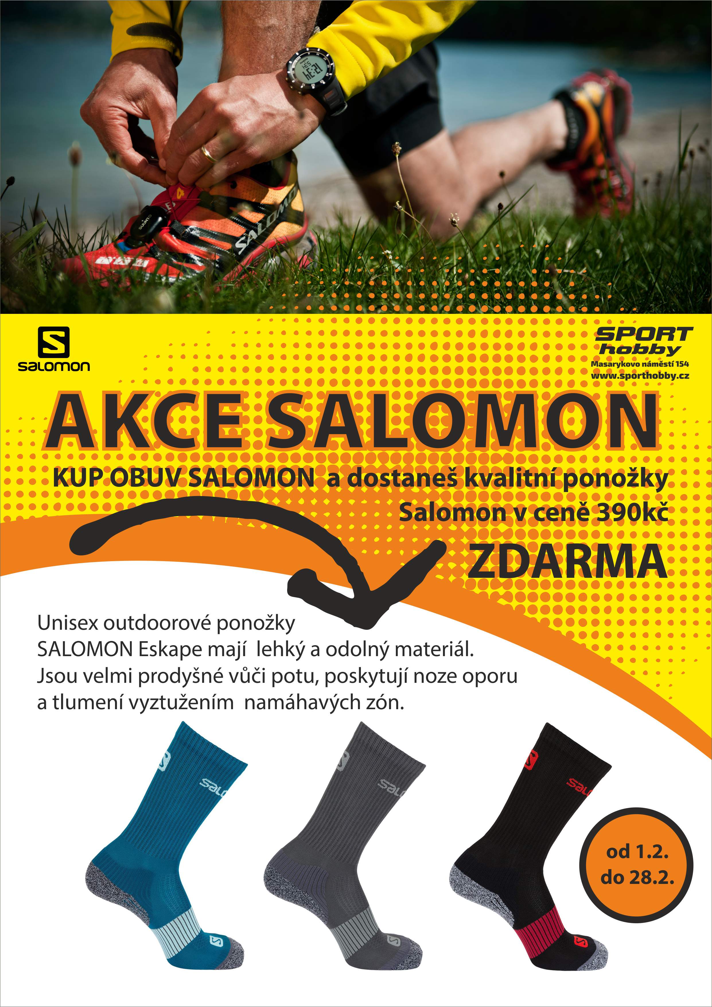 akce salomon únor